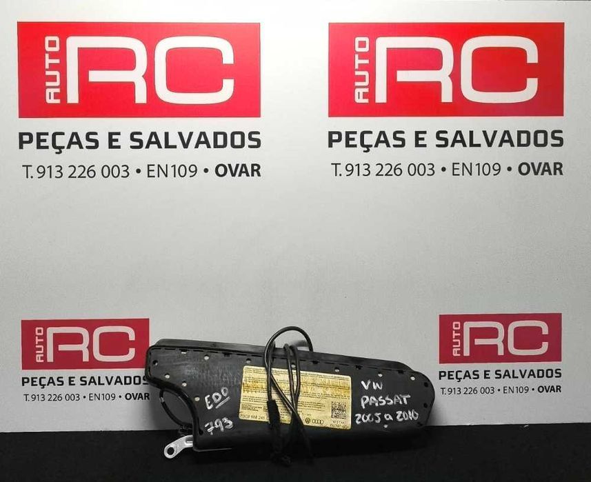 Airbag Banco Esquerdo VW PASSAT B6 Variant (3C5) ano 2005