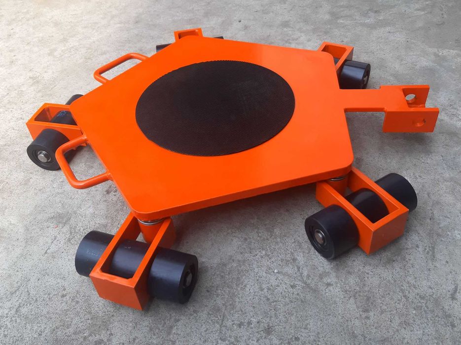 Wózek rotacyjny do transportu maszyn Wr5/15 Rolki Wózki Platforma