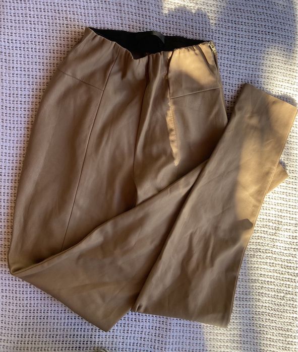 Брюки кожаные в идеальном состоянии