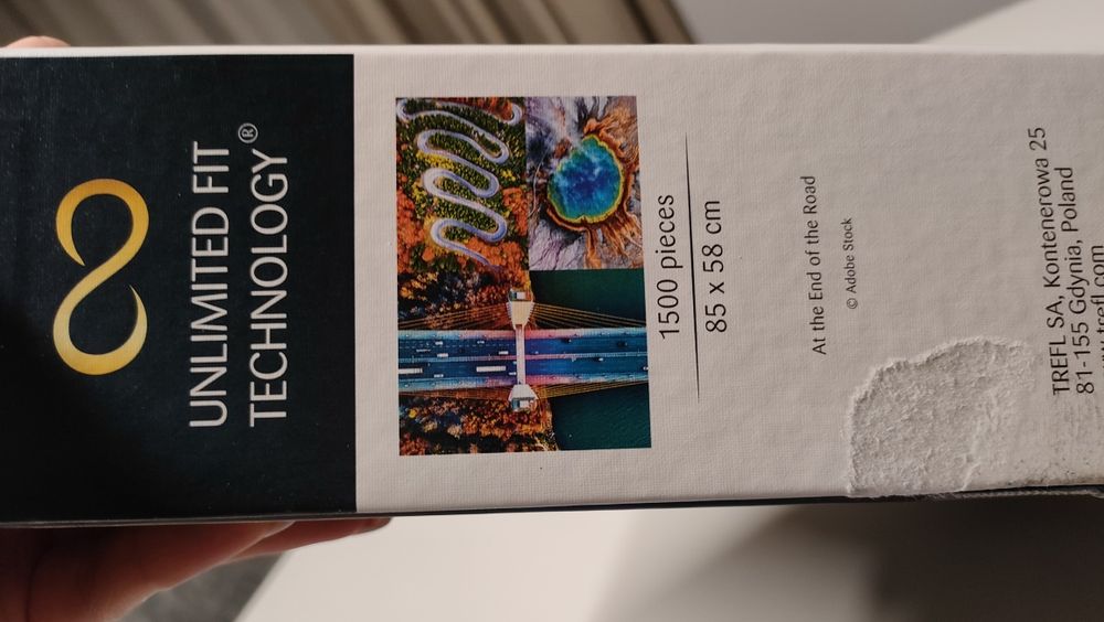 Puzzle At the end of the road 1500el.