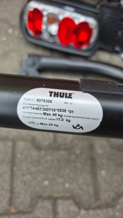 Bagażnik rowerowy Thule