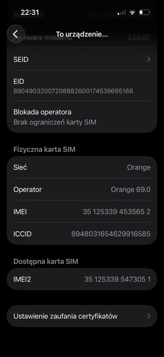 Iphone 15 pro blue titanium 128gb