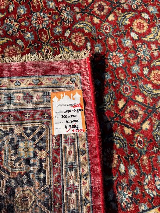 Dywan Perski Wełniany Kaszmirowy Indo Bidjar 350x250 galeria 18 tyś