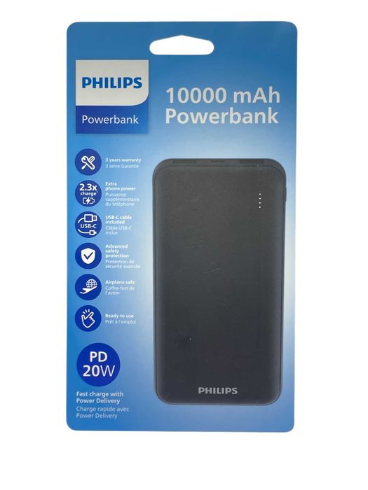 Powerbank Philips 10.000 mAh J.Nowy