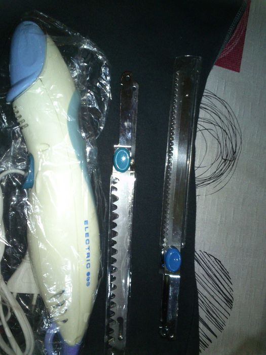 faca eléctrica Baixou