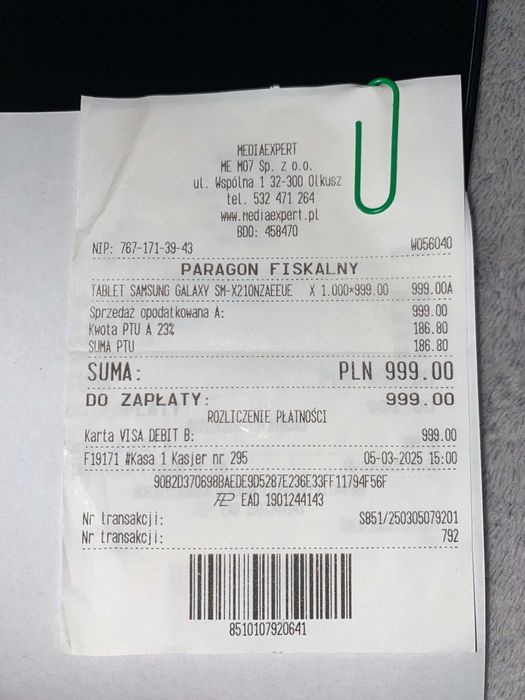 Tablet SAMSUNG Galaxy Tab A9+
