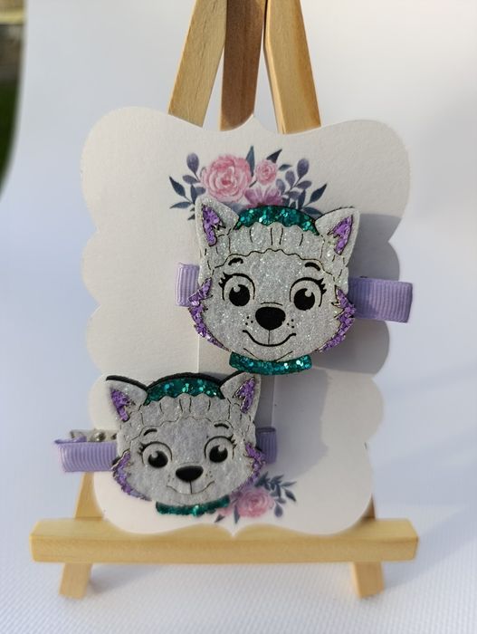 Заколочки Стіч, Скай, Лабубу, Еверест