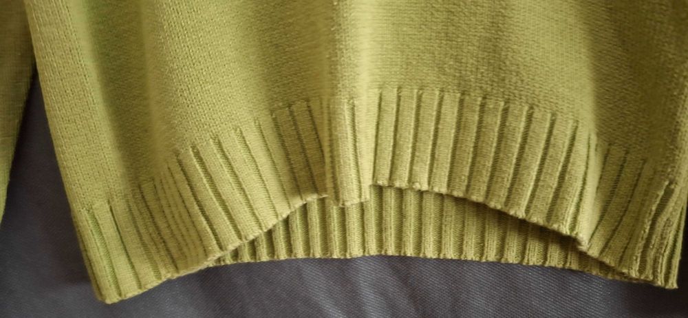 Pullover verde claro