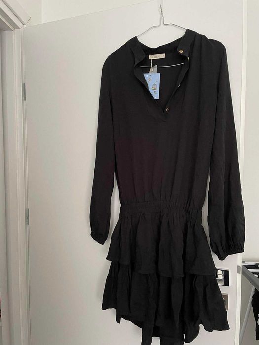 Nowa z metką Mil Fiore Lecollet S sukienka czarna