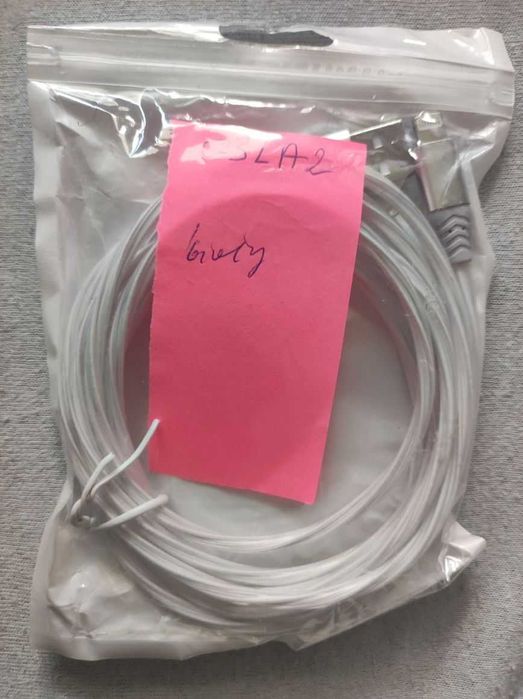 Kabel do iPhone 15, lightning - USB-A, 2 metry, biały [03LA2]