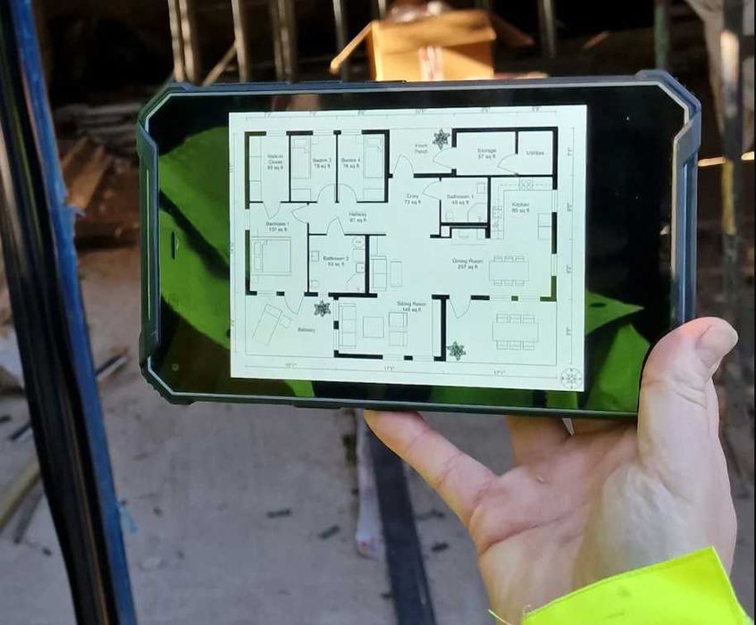 Планшет JCB Tough Tablet  8"  -  надміцний планшет