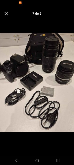 Máquina fotográfica Canon