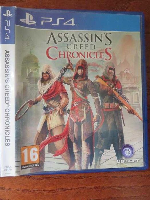 Jogo Ps4 Assassin`s Creed Chronicles (China, Índia, Rússia)