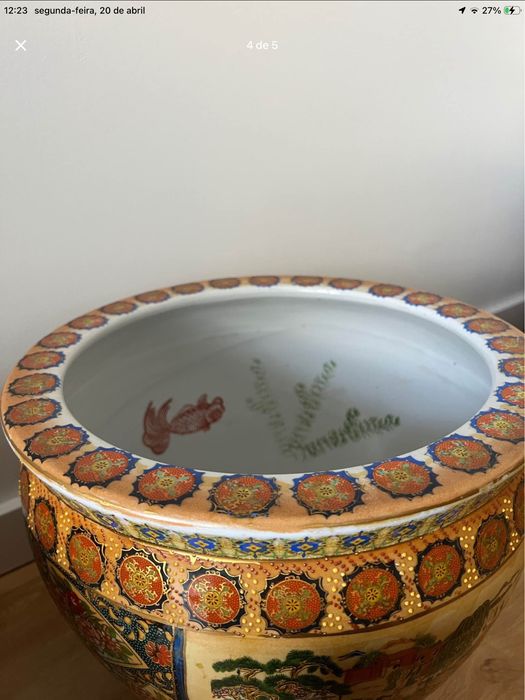 Conjunto  de  3  Vasos aquarios usados como novos