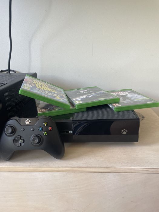 Xbox one pad 4 gry cinect do negocjacji !