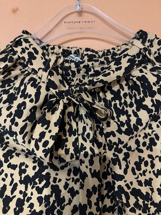 Кюлоты для девочки леопард 152