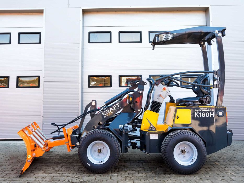 Ładowarka kołowa KRAFT K160H Yanmar Transport cała PL Gwarancja Części