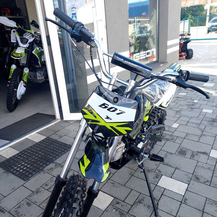 Пітбайк XTR 607 125cc 17/14, 9 к.с., вага 70 кг, від 12 років доставка