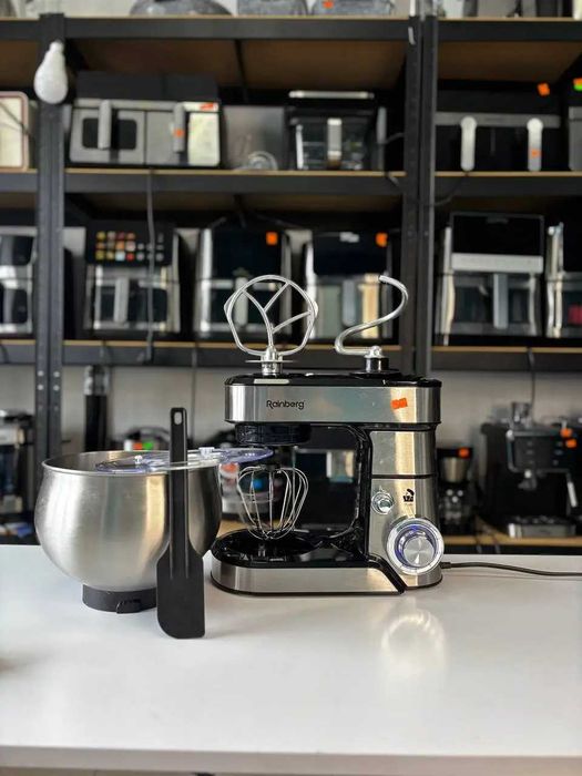 Тістоміс - Планетарний міксер чаша 5л 3800 Вт Тестомес  Rainberg RB-8086