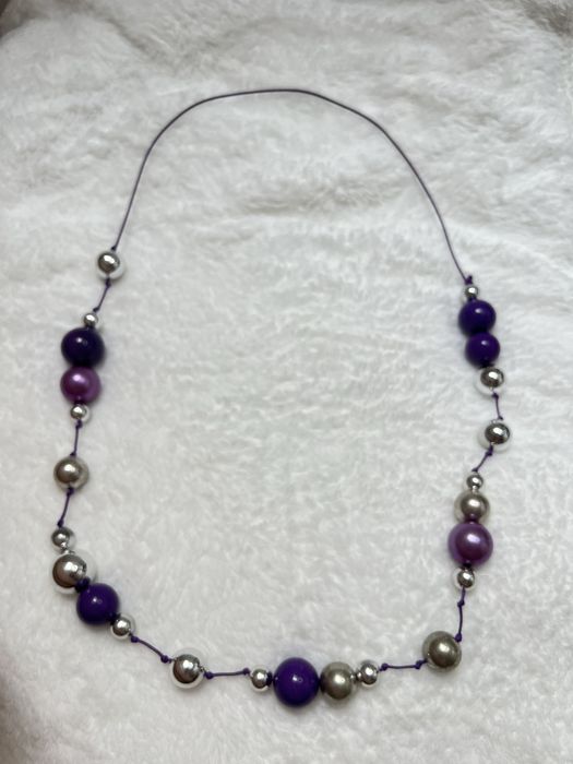 Naszyjnik korale koraliki elegancki szykowny modny długi casual 13