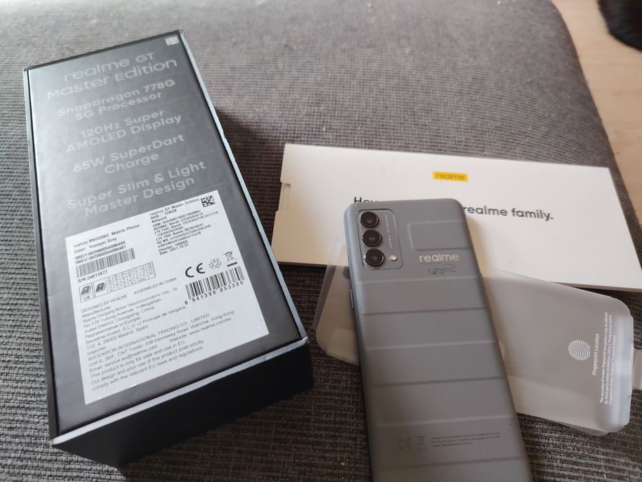 REALME GT_Mastr Edition_6 / 128 GB_ Szary_OKAZJA