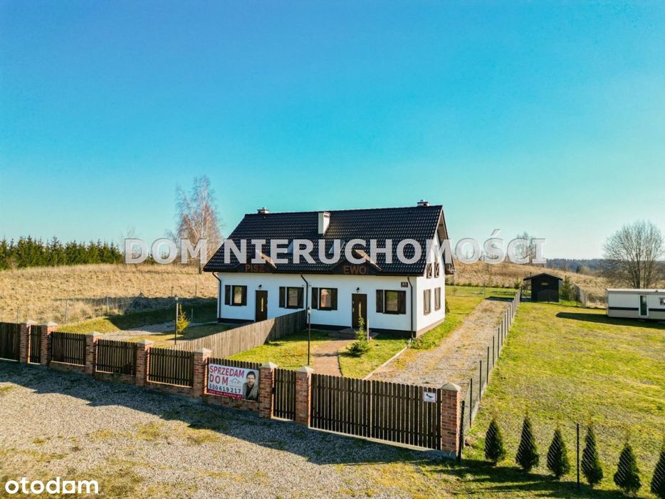 Piękne nowe dwa domy w cenie jednego nad jeziorem