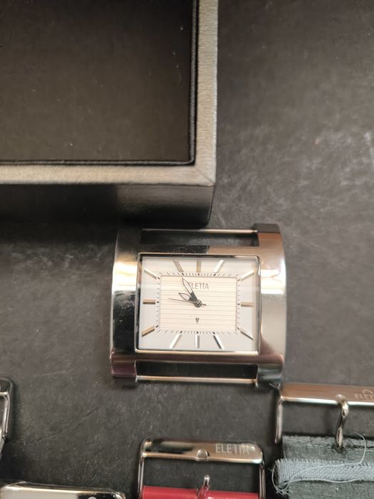 Relógio Eletta c/ Braceletes Multicolor