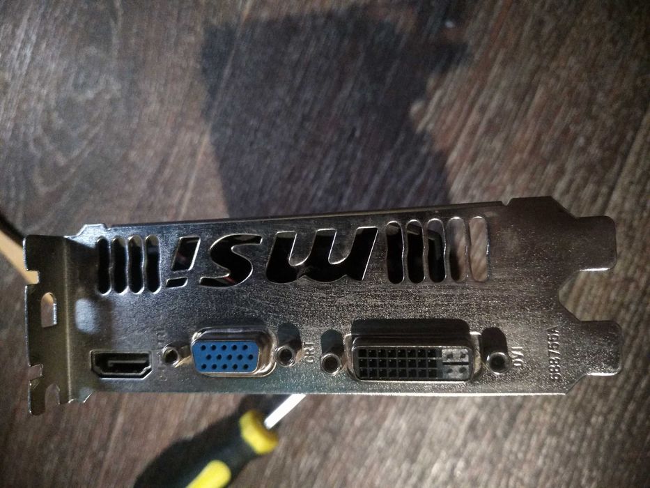Видеокарта Nvidia MSI 650Ti 2gb ddr5