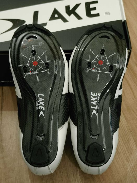 Sapatos de Ciclismo Lake CX242 Wide Carbon "Termo-moldáveis" Novos