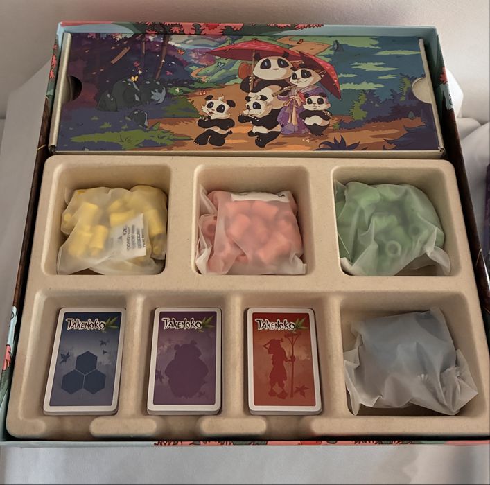 Jogo de tabuleiro Takenoko +8