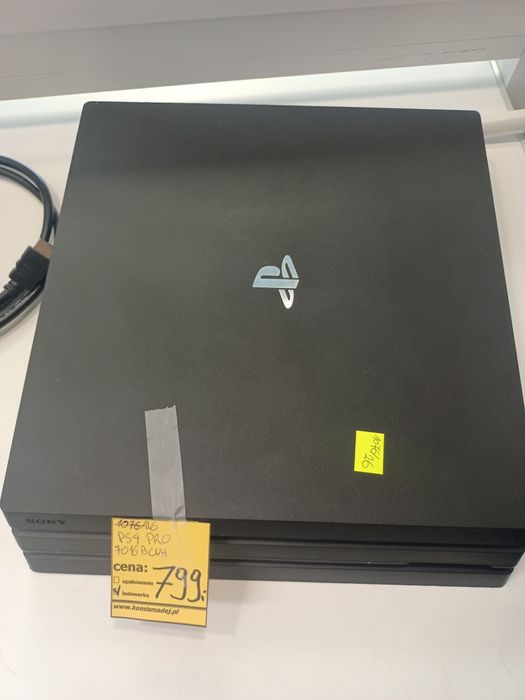 Konsola Sony Ps4 Pro 1tb +pad +okablowanie Komis Madej Sc