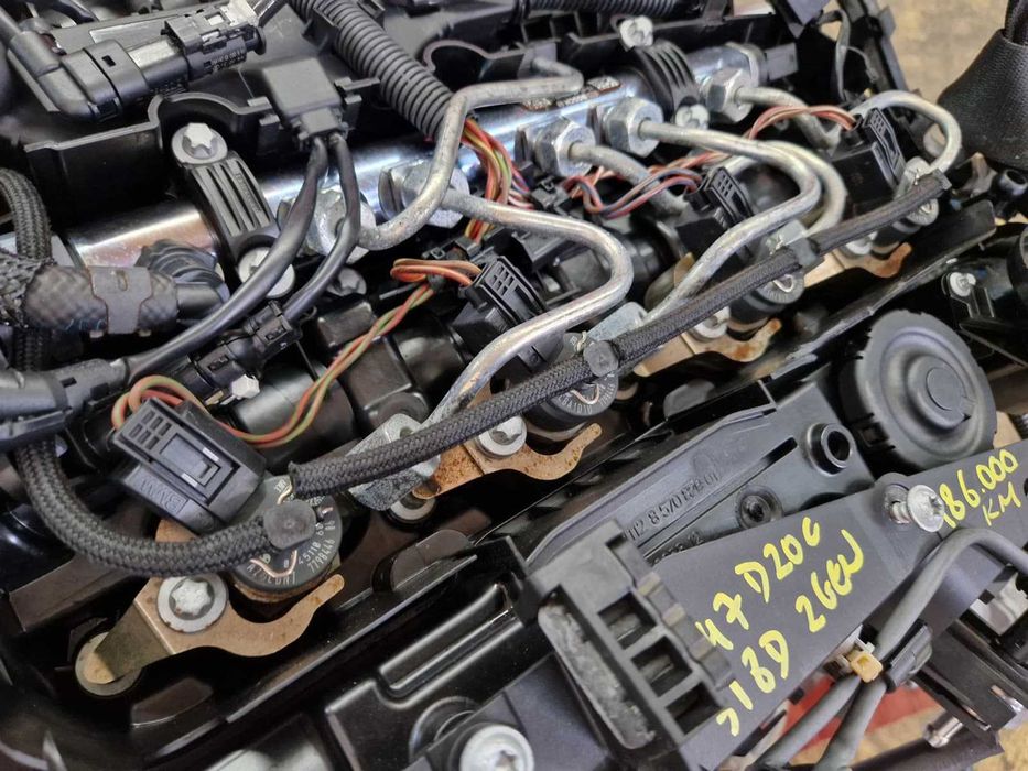 Motor usado N47D20C BMW 318D 143CV F30 F31 2 GERAÇÃO F20 F10 186.000KM