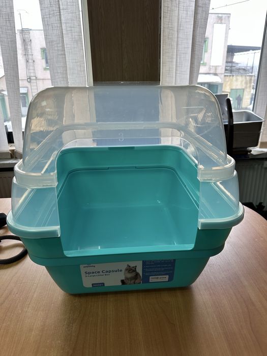 Великий закритий лоток для котів Petfamily «Space Capsule» (XL)