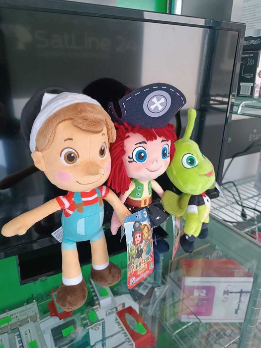 Peluche Pinocchio and Friends 25cm