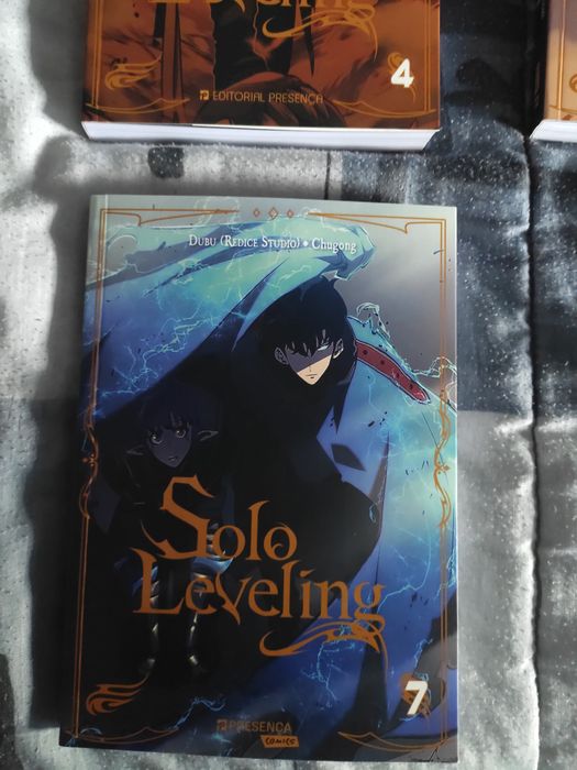 Solo Leveling volumes 1 ao 12 em português