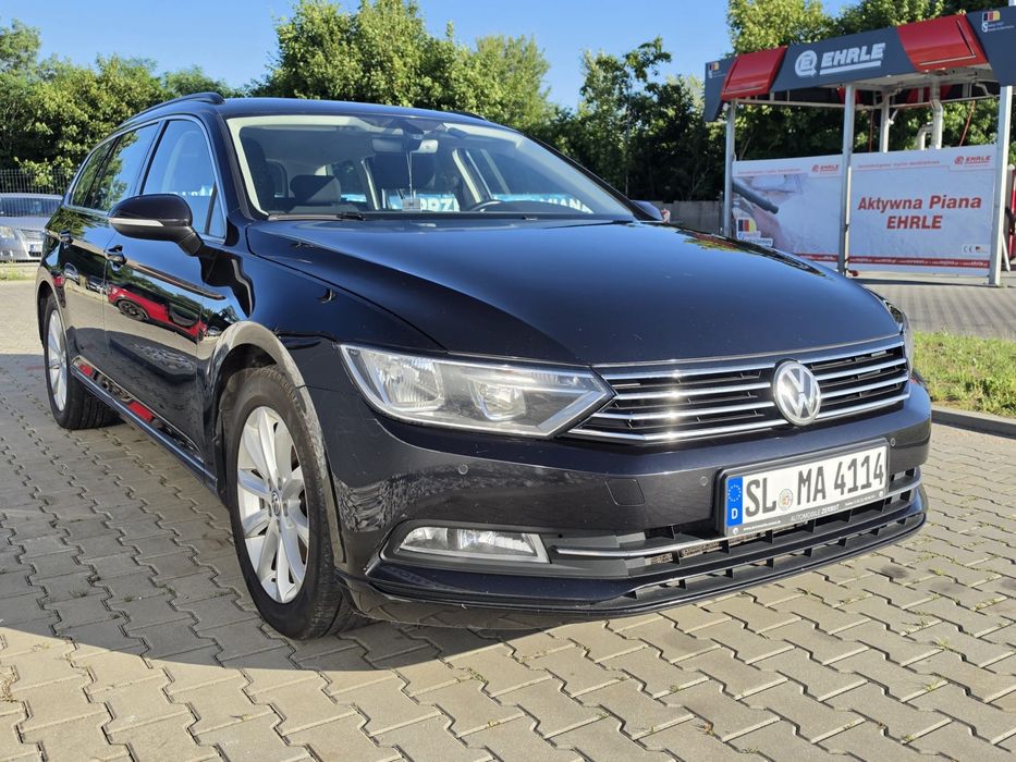 Volkswagen Passat B8 2.0 TDI DSG – czarny, zadbany, gotowy do jazdy