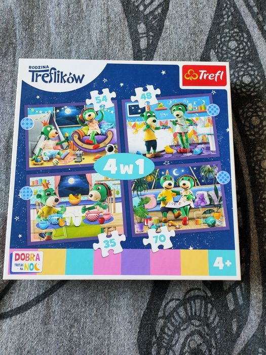 Puzzle Rodzina Treflikow 4w1