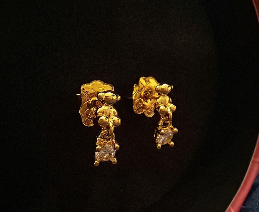 Kolczyki Tous misie z cyrkonią, nowe, na prezent, bizuteria miś