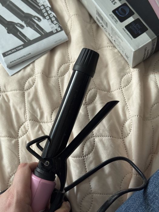 Плойка Rowenta CF3317 рожева