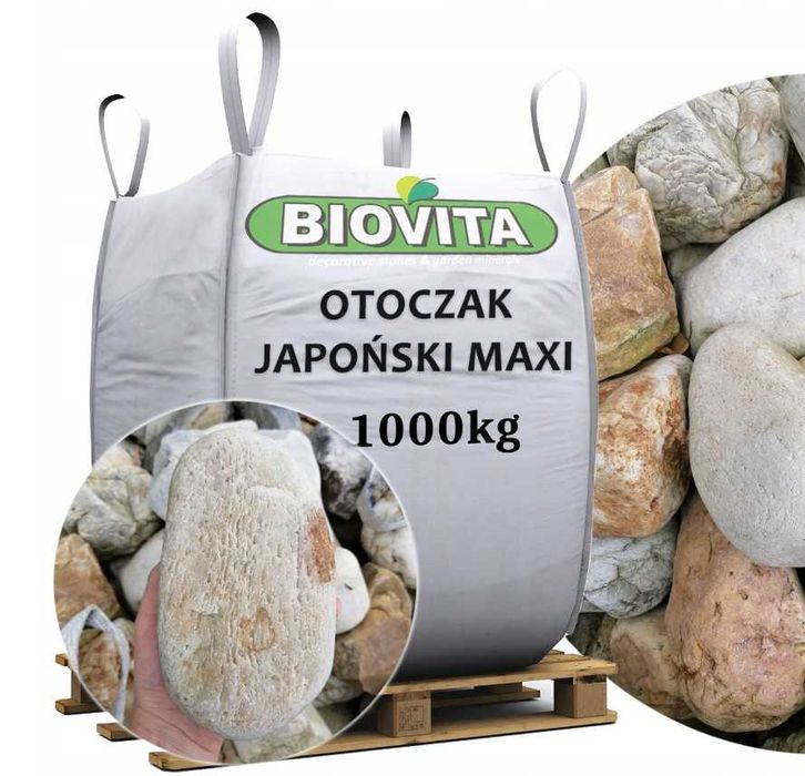 Kamień dekoracyjny OTOCZAK JAPOŃSKI MAXI Bardzo duże kamienie TONA