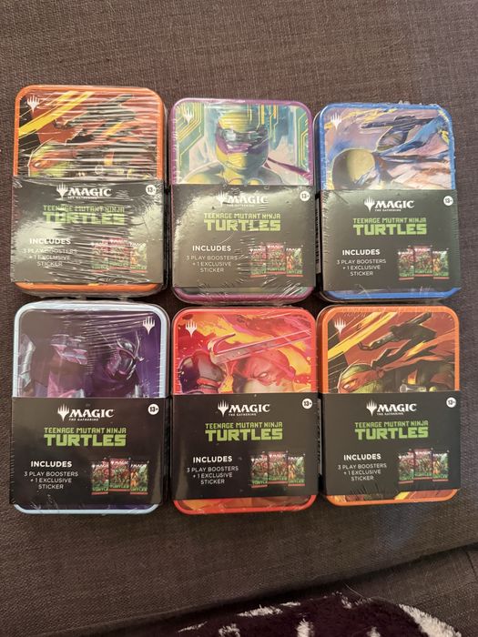 Cartas magic tartaruga ninja novas