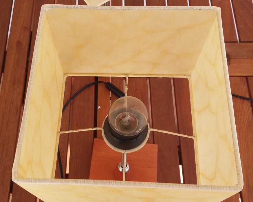 3 candeeiros mesa cabeceira e tecto conjunto NOVOS