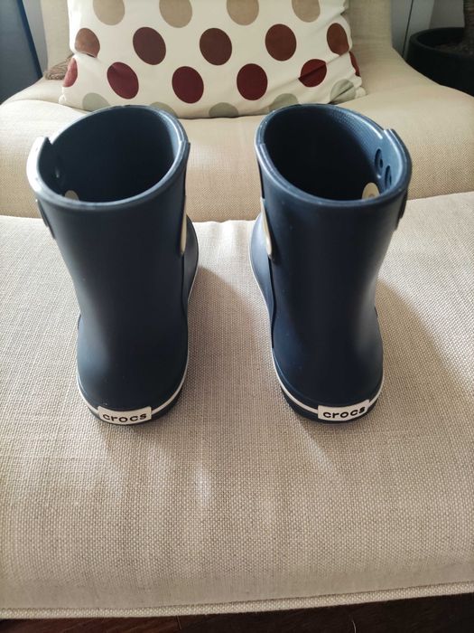Galochas Crocs w6 36/37 Azuis Escuras