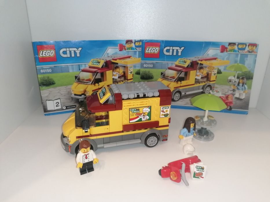 Lego City 60150 Foodtruck z pizzą