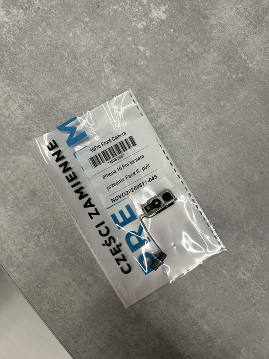 Oryginalny przedni aparat do iPhone 16 Pro