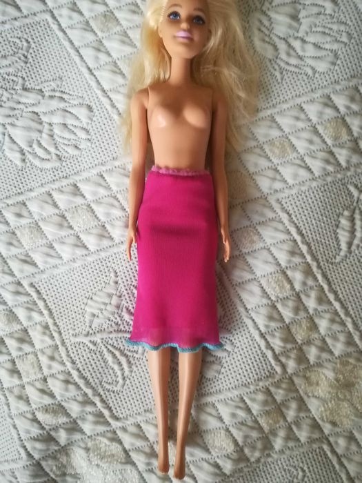 Saia Rosa para Boneca