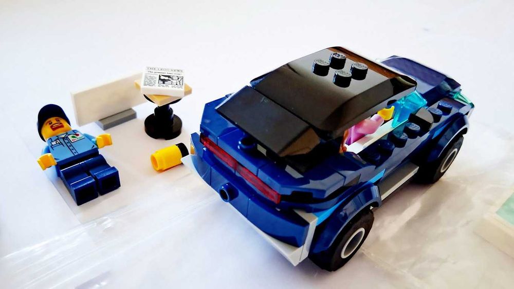 Lego City 60257 Service Station em peças novas montado