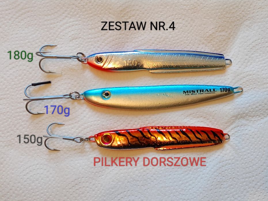 Przynęty spinningowe - błystki,jigi,woblery,pilkery