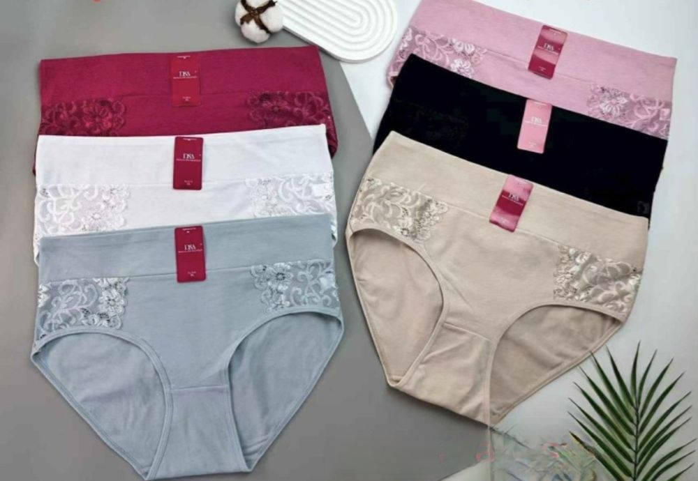 Majtki damskie z wysokim stanem XL, 2XL i 3XL