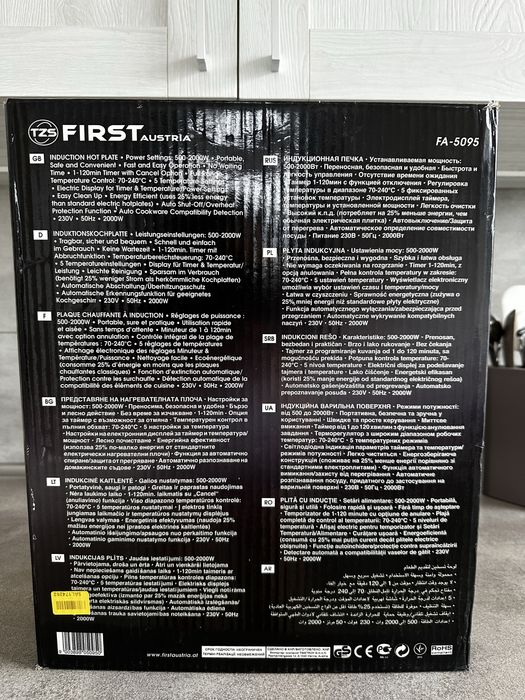 Індукційна плита first fa 5095